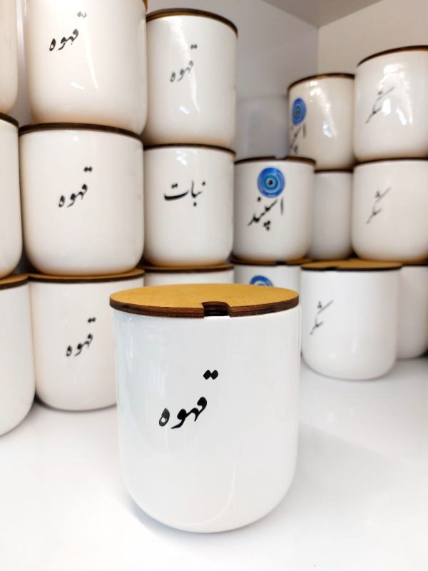 بانکه سرامیک گرد بزرگ