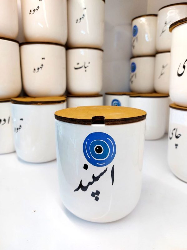 بانکه سرامیک گرد بزرگ