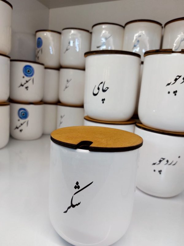 بانکه سرامیک گرد بزرگ