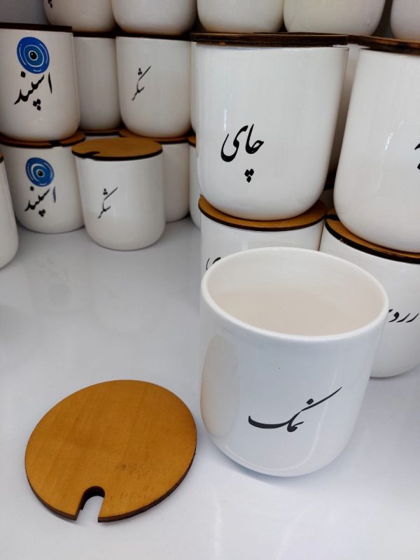 بانکه سرامیک گرد بزرگ