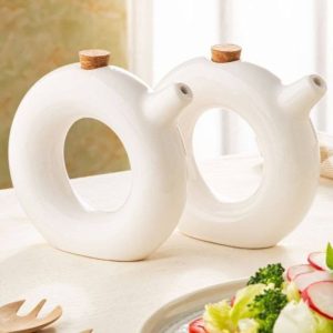 بطری روغن و آبلیمو آونگ سرامیکی