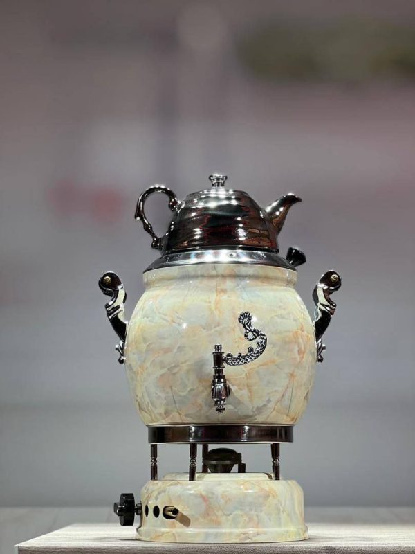 سماور گازی آیلار - طرح ماربل