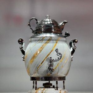 سماور گازی آیلار - طرح ماربل