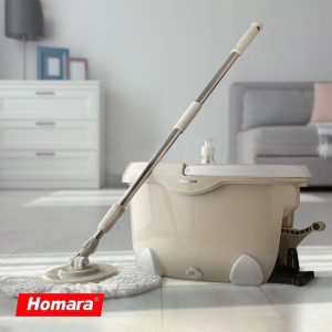 تی چرخشی سبد استیل پدالدار