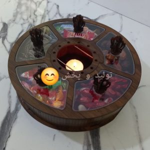 تی بگ چوبی گرد