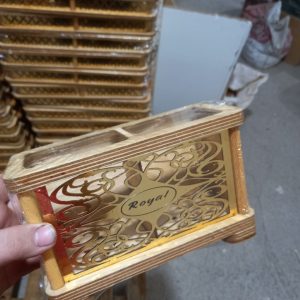 جا قاشقی چنگال چوبی رویال