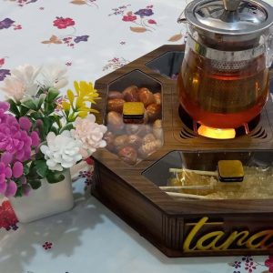 جعبه پذیرایی 6 ضلعی وارمردار